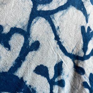 Hand-dyed Peepul Tree Indigo Fit and Flare Dress